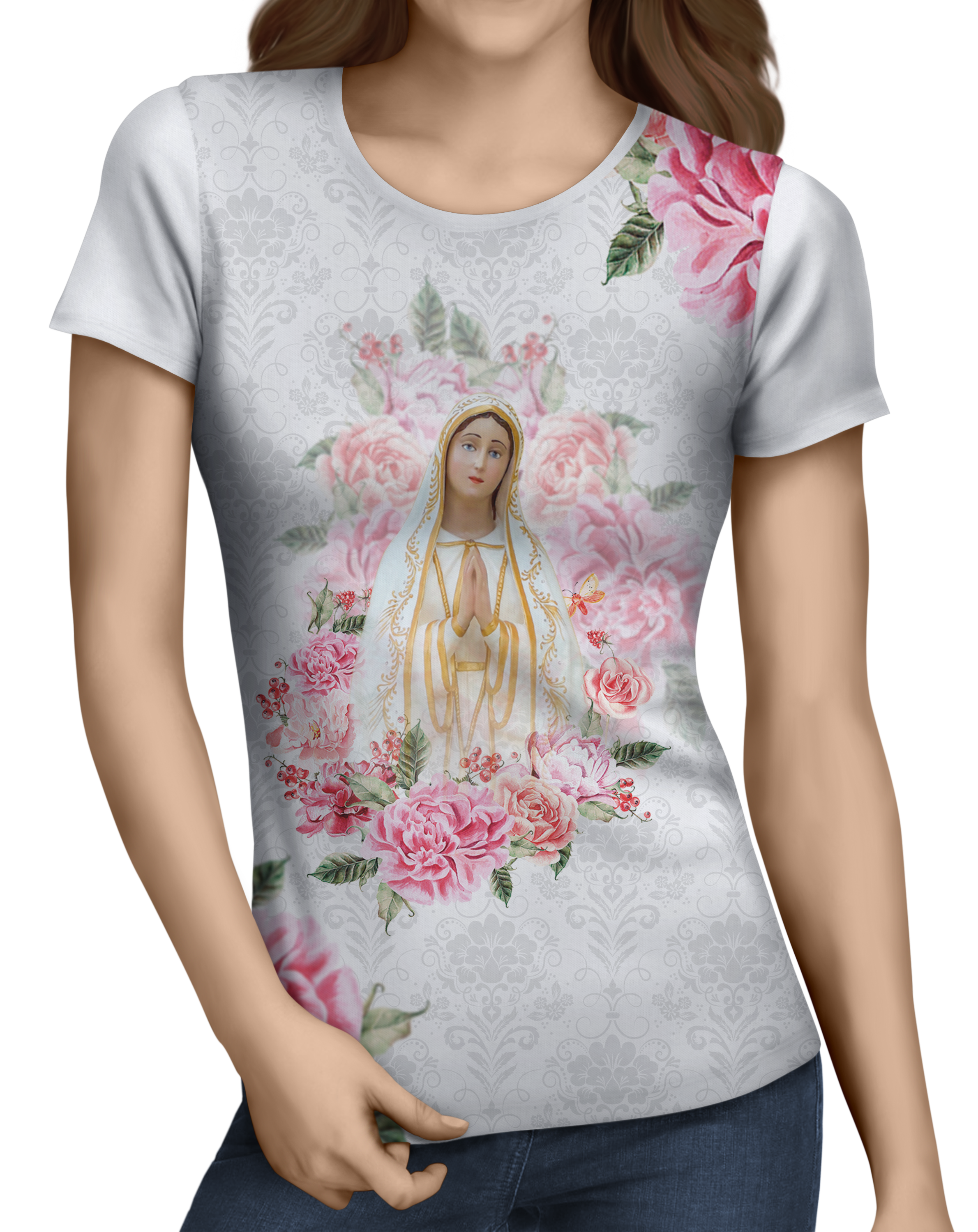 Nossa Senhora de Fátima Rosas