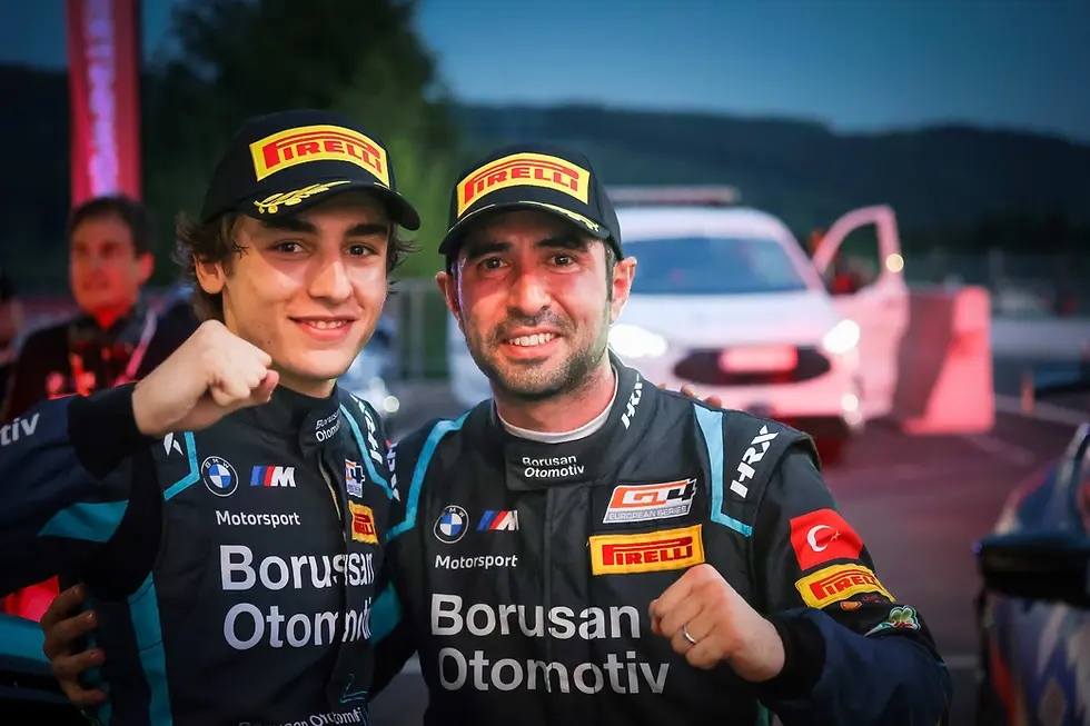Borusan Otomotiv Motorsport celebrates a double victory during the GT4 European Series weekend at Spa-Francorchamps.