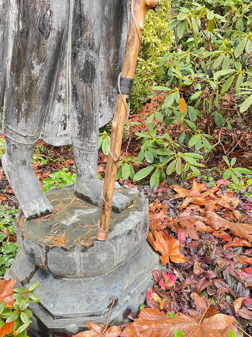 Thumbnail: Grounding Ceremonial Walking Staff