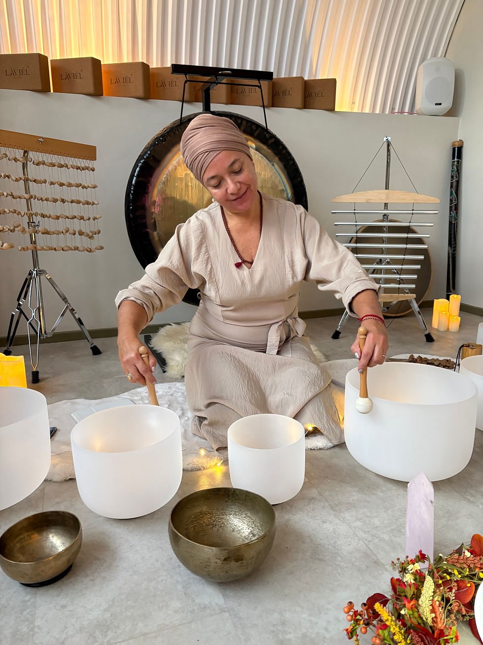 50-Minute Relaxing Sound Bath. Thursdays 11:00 AM