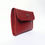 Miniature : Porte-monnaie compact rouge uni