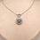 Thumbnail: Crown Moissanite 2 ct Necklace