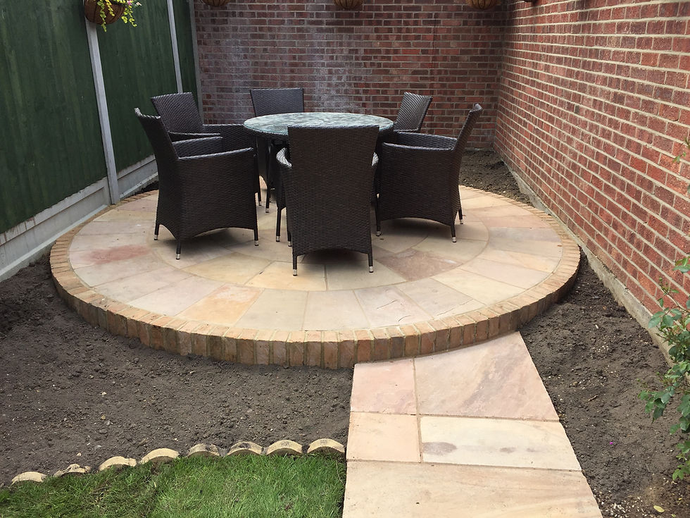 Indian Sandstone Patio