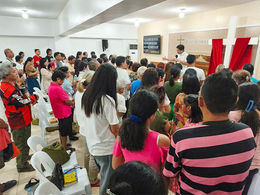 The Sunday of Resurrection at the Simbahang Universal in La Union