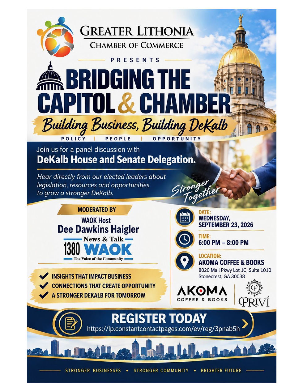 Bridging the Capitol & Chamber