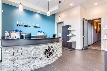 Hand and Stone Lobby