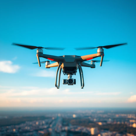 Drone video and aerial photography for commercial projects by Cherrywood Productions