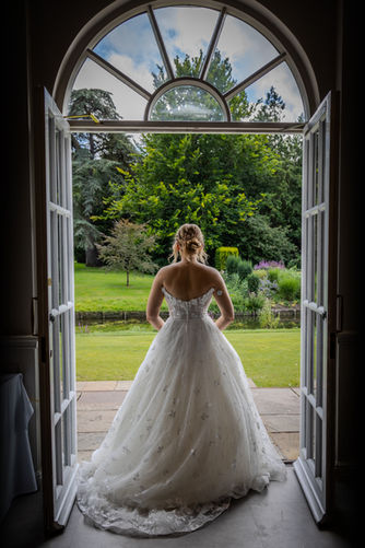 Cinematic wedding videography filming bride and groom during their wedding day
