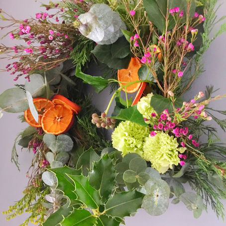 Crafty: Christmas wreath making