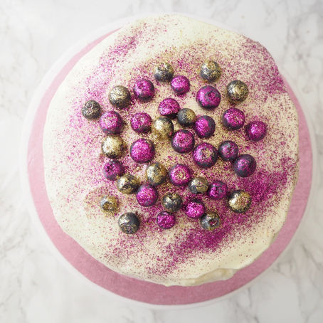 Munching: Blueberry sponge cake