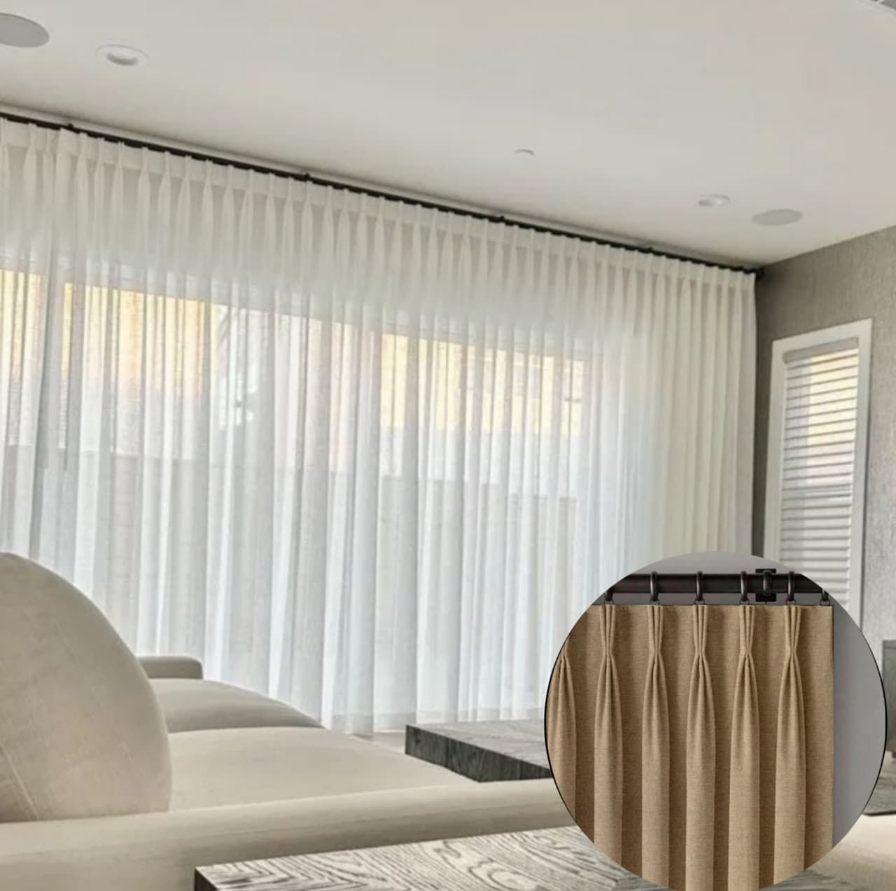 Cortina Prega Americana