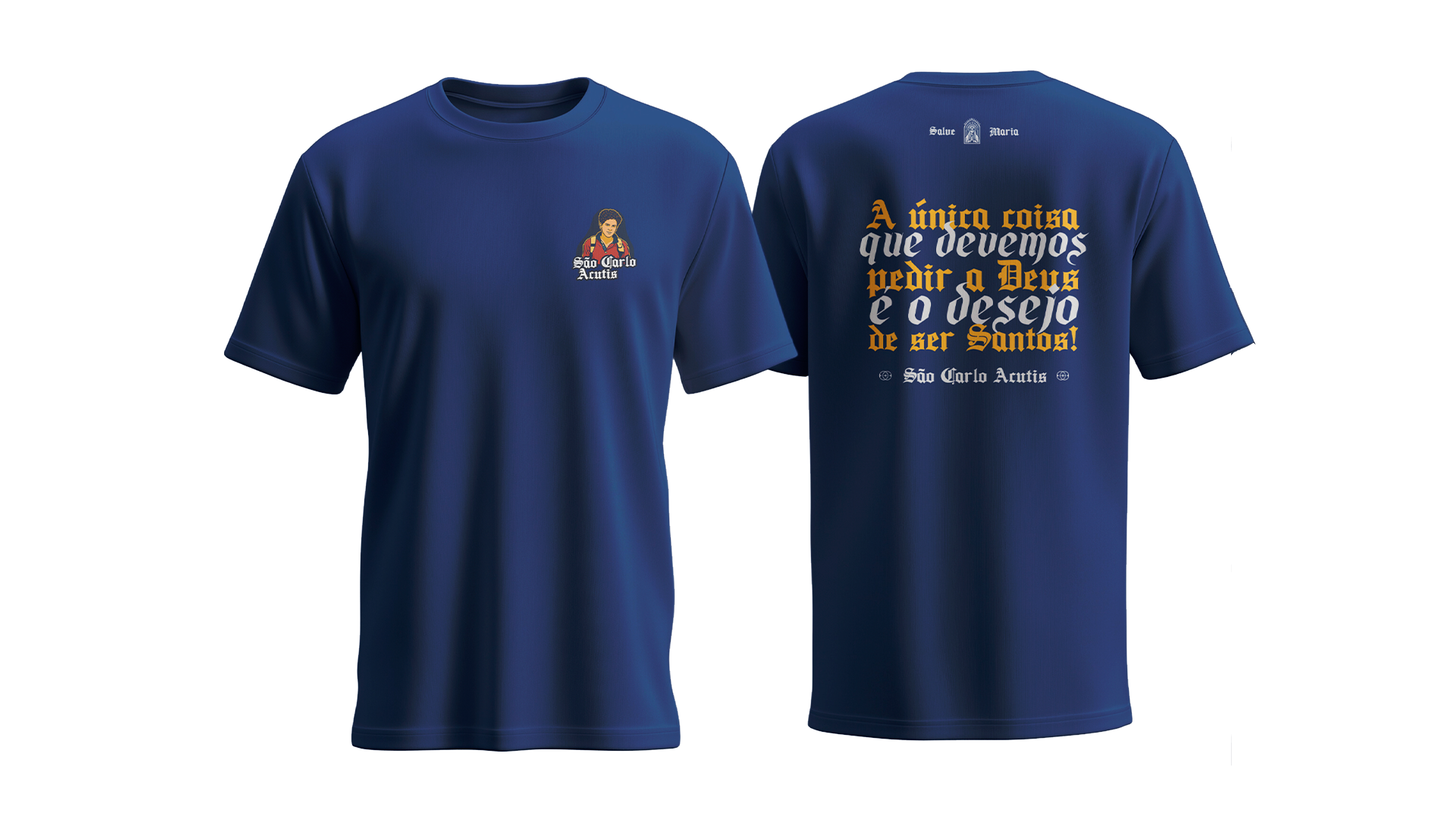 Camiseta São Carlo Acutis