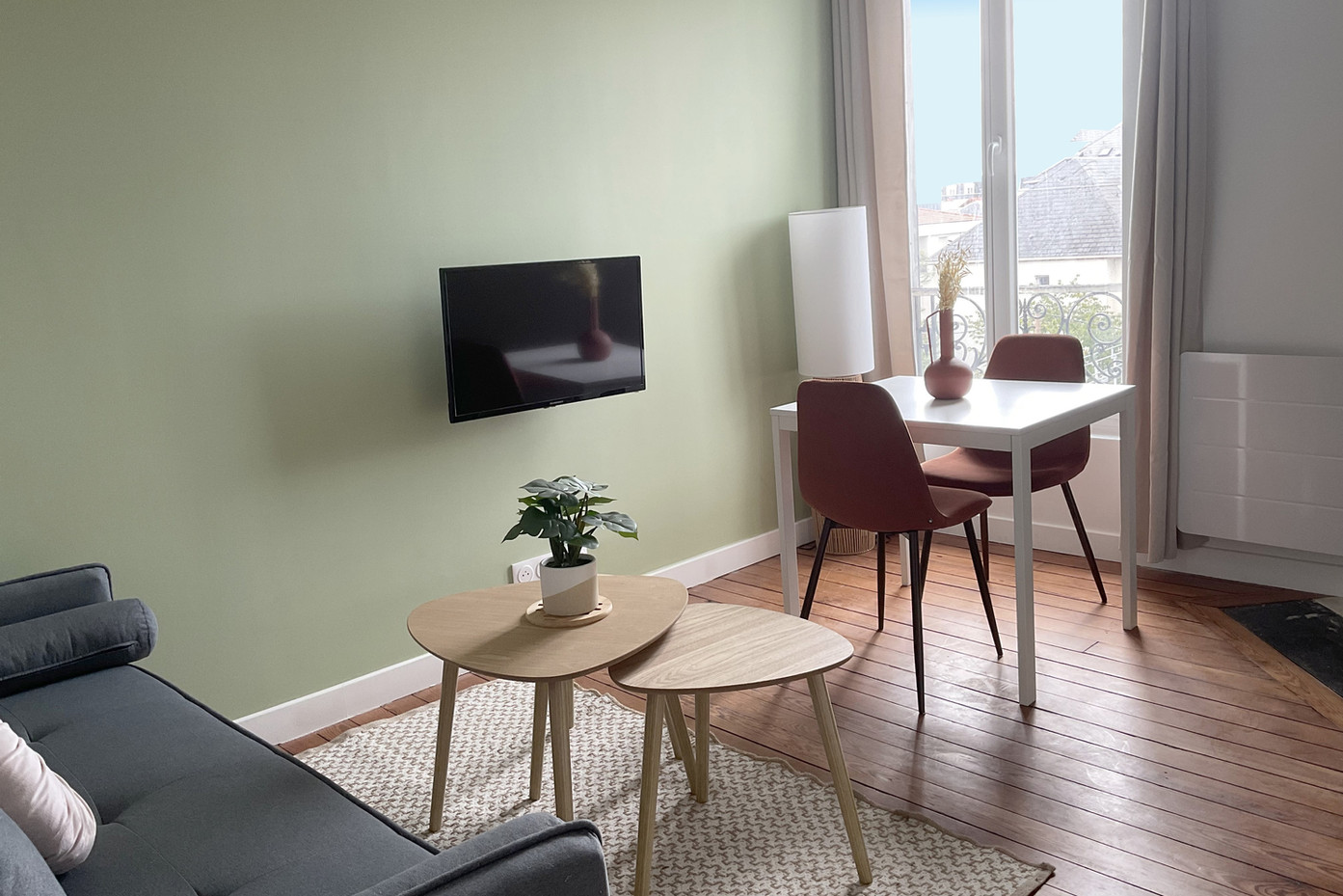 Séjour & Cuisine | 11,98 m²