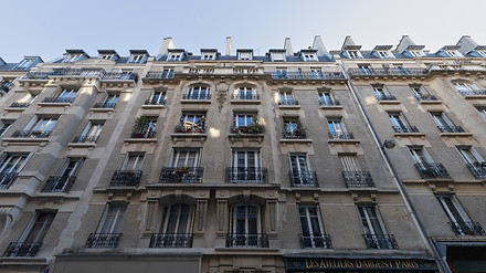 Immeuble rue de Trétaigne Paris 18