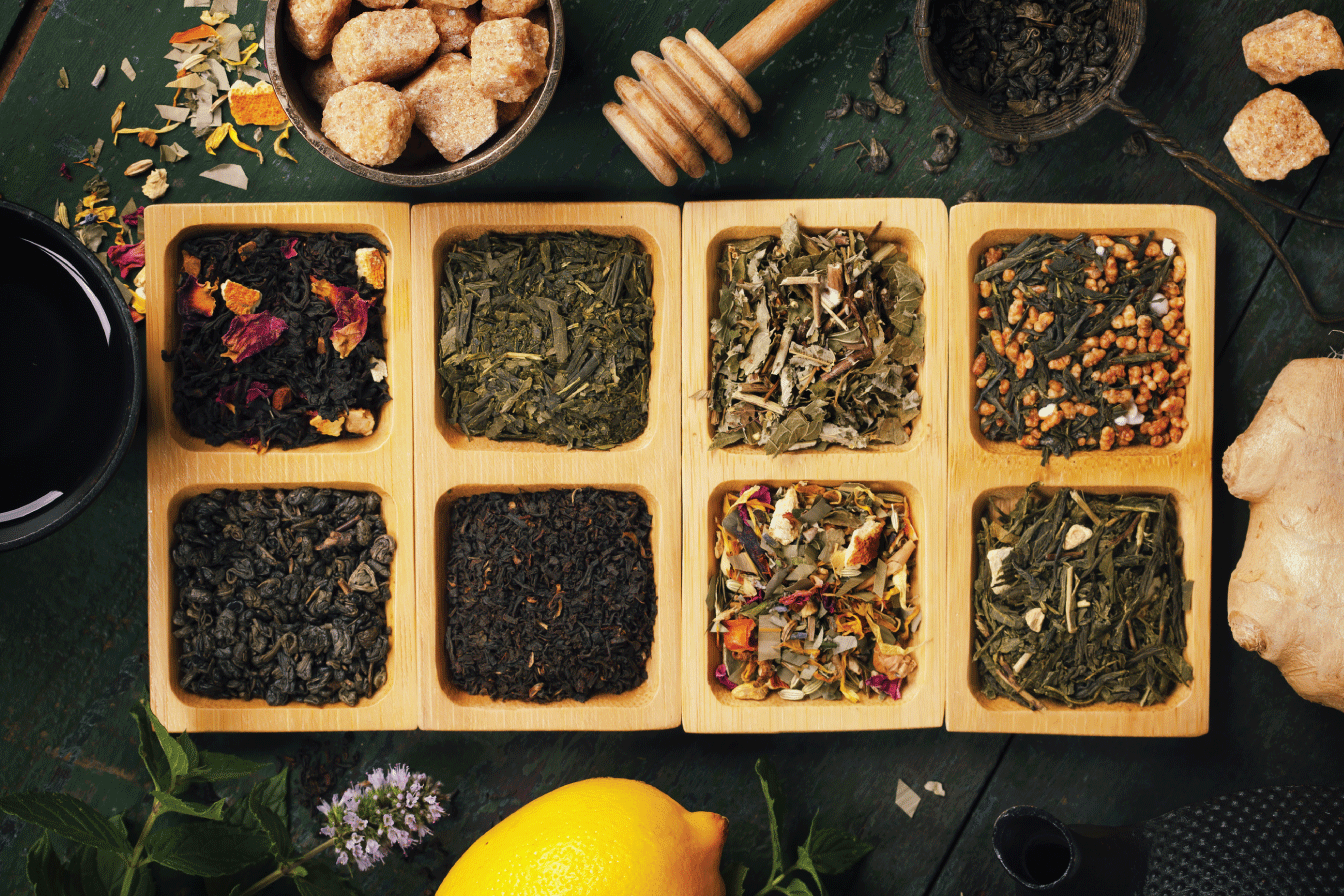 Different ingredients