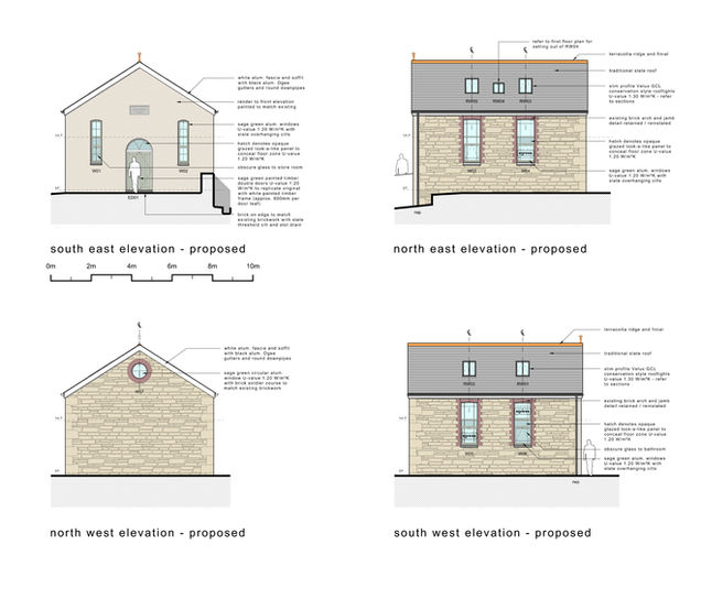 Elevations Proposed - Building Regulations Application