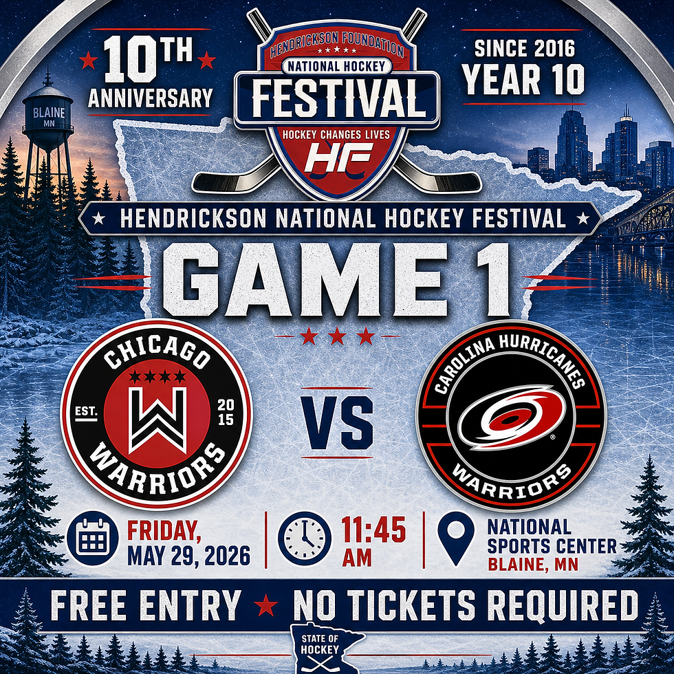 Chicago Warriors vs Carolina Hurricanes Warriors