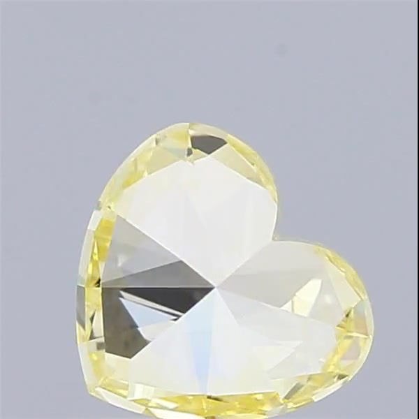 Thumbnail: 1.00 ct, Heart Shape, Fancy  Intense Yellow, VS1 Clarity-GIA Certified-JD2299