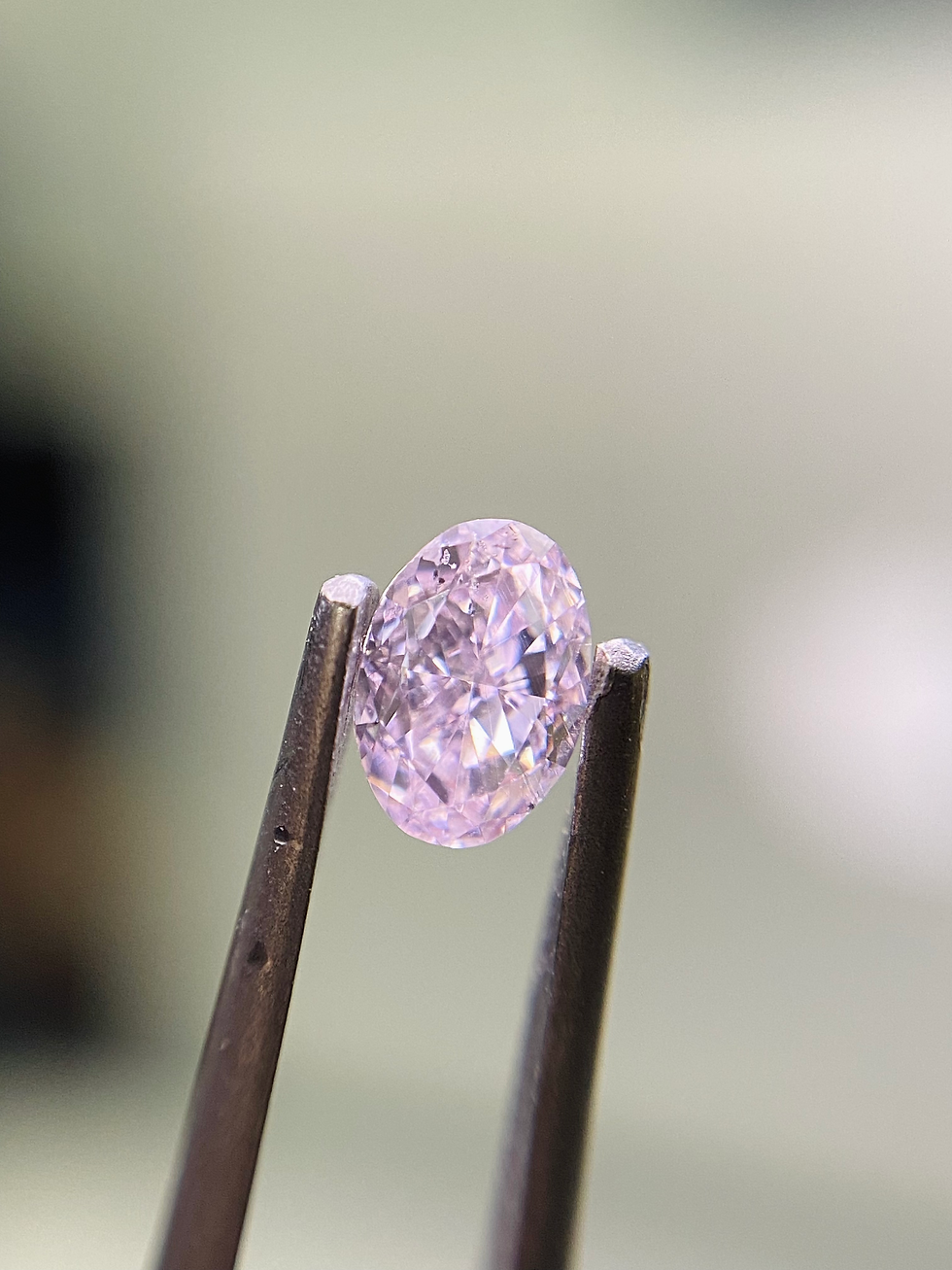 0.25 ct, Oval Shape, Fancy Light Pink, SI2 Clarity-GIA Cert-JDB1028