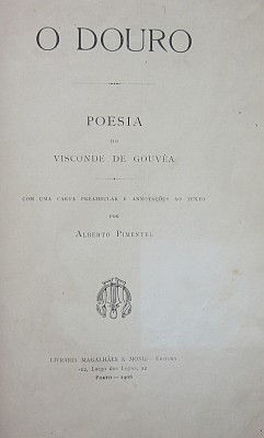 GOUVÊA (VISCONDE DE) - O DOURO
