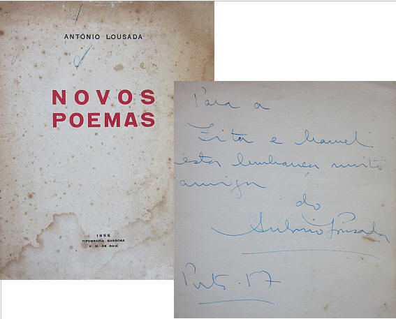 LOUSADA (ANTÓNIO) - NOVOS POEMAS
