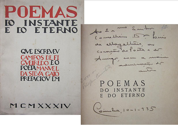 FIGUEIREDO (CAMPOS DE) - POEMAS DO INSTANTE E DO ETERNO