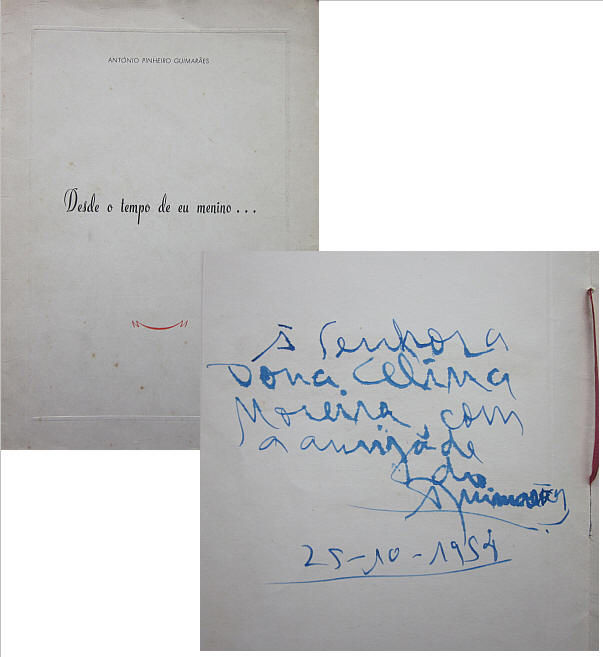 GUIMARÃES (ANTÓNIO PINHEIRO) - DESDE O TEMPO DE EU MENINO...
