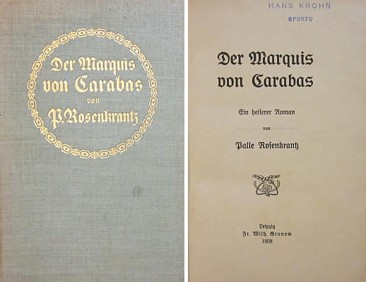 ROSENKRANTZ (PALLE) - DER MARQUIS VON CARABAS