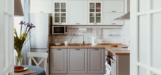 White Grey Kitchen