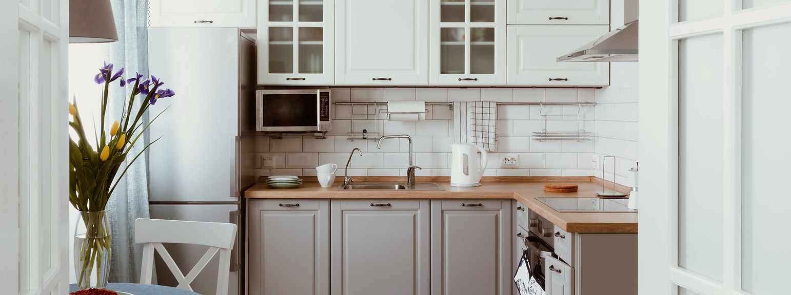 White Grey Kitchen