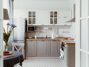 White Grey Kitchen