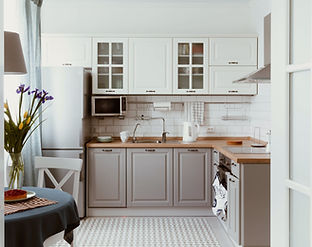 White Grey Kitchen