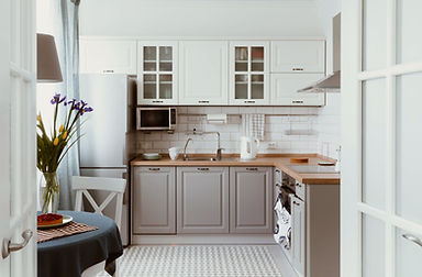 White Grey Kitchen