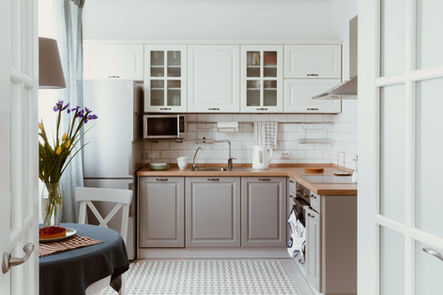 White Grey Kitchen