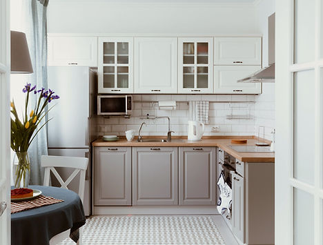 White Grey Kitchen