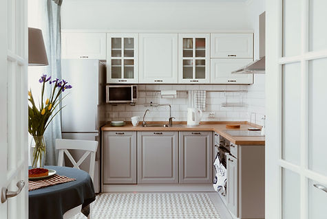 White Grey Kitchen