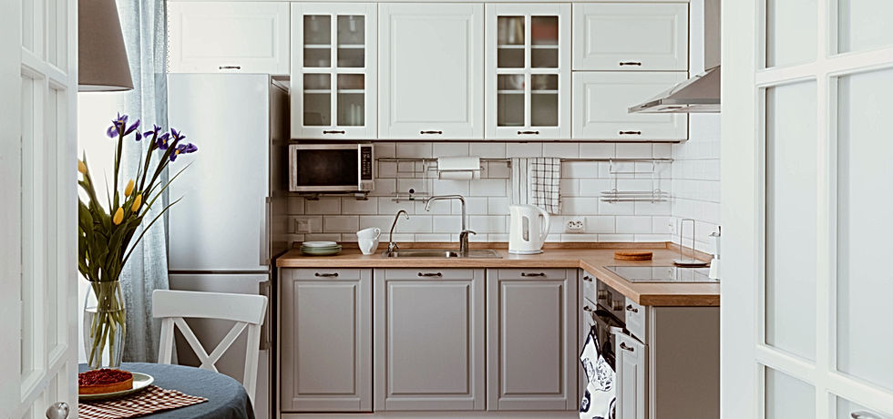 White Grey Kitchen