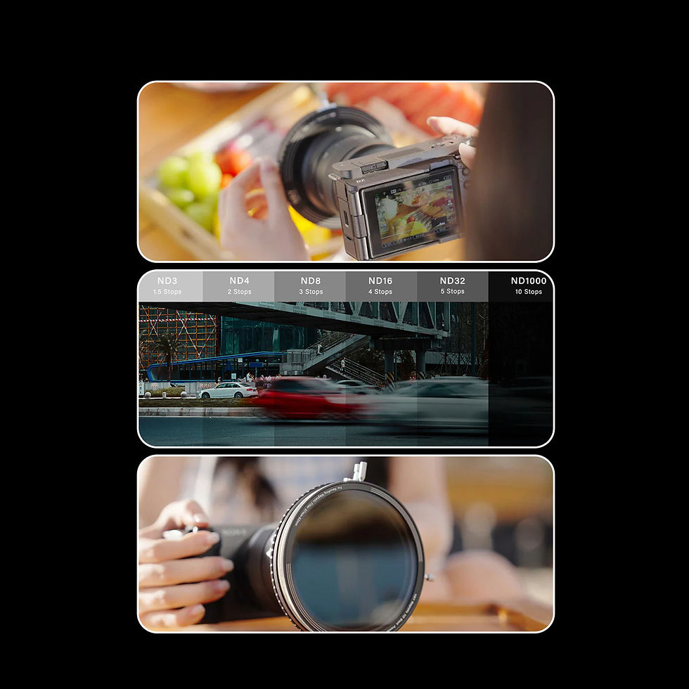 Miniatura: H&Y RevoRing ND3-1000 + Pol Filter MK II 82-95mm