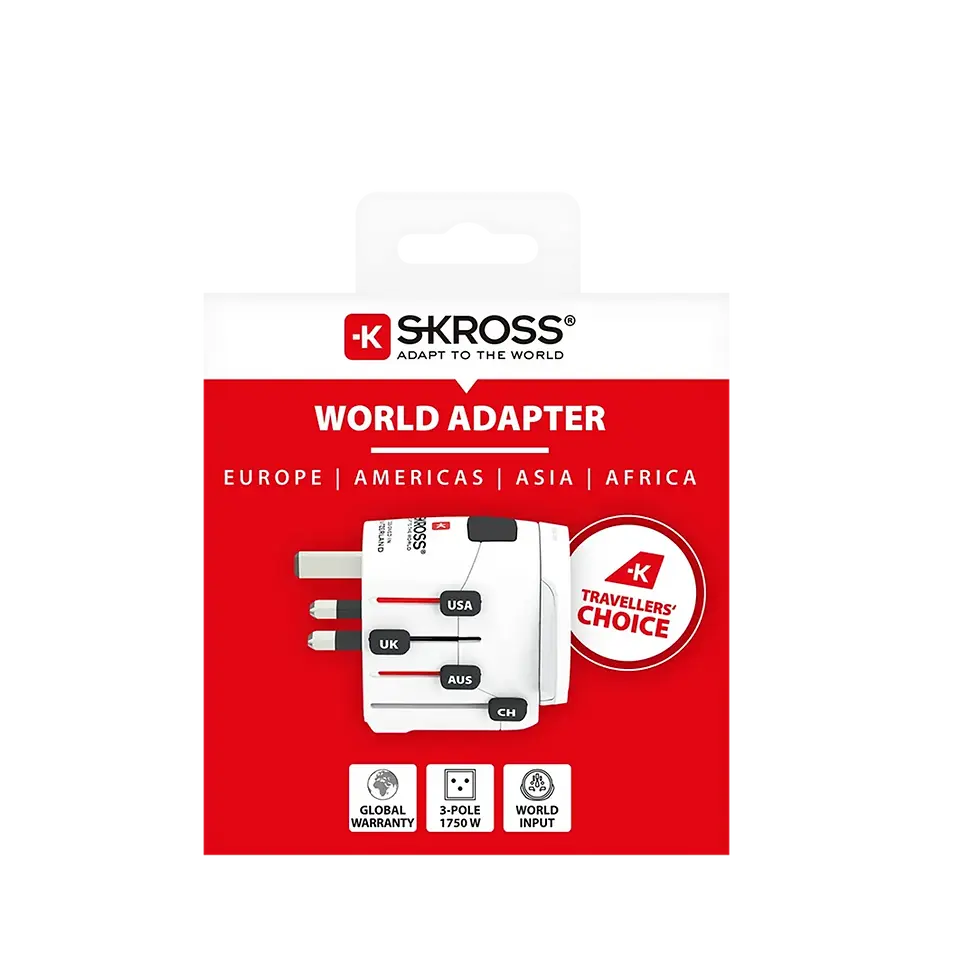 Skross Reiseadapter PRO - World (7A)