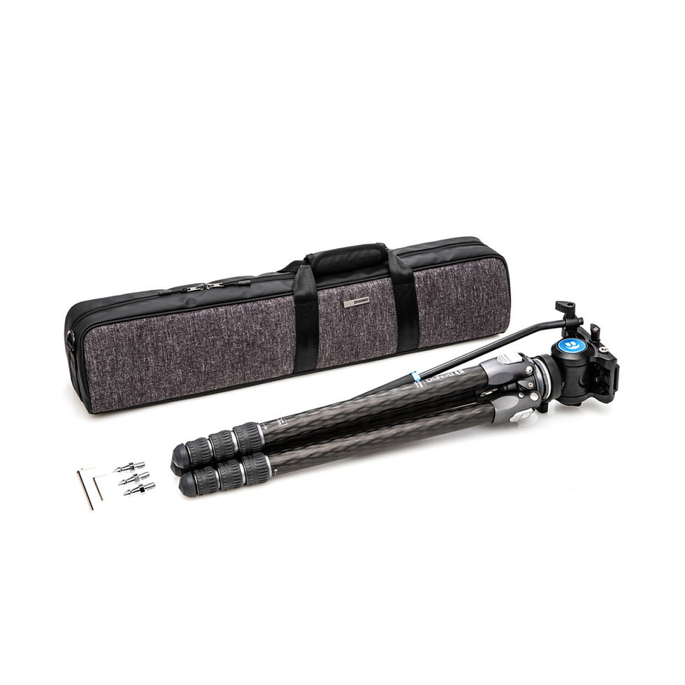 Miniaturbild: Benro TTOR34CLVS4pro Tortoise Carbon Videostativ Kit