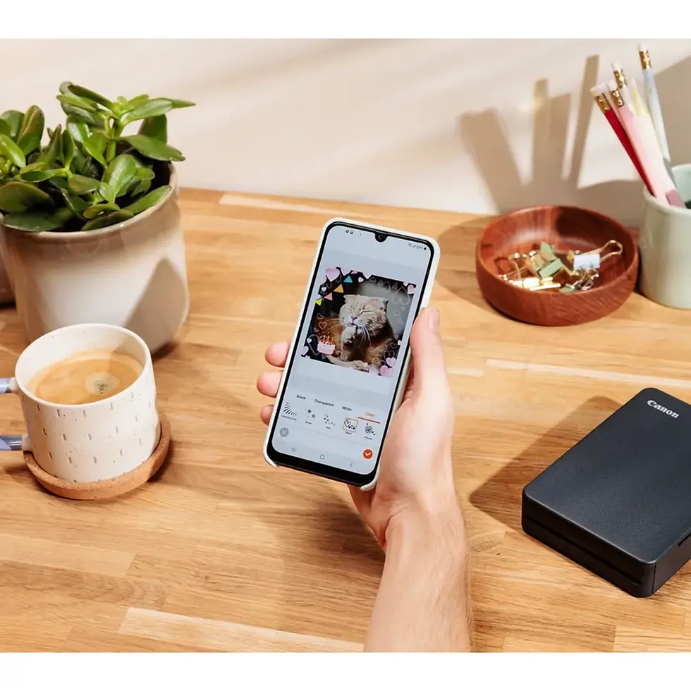 תמונה ממוזערת: Canon SELPHY QX20 dark grey