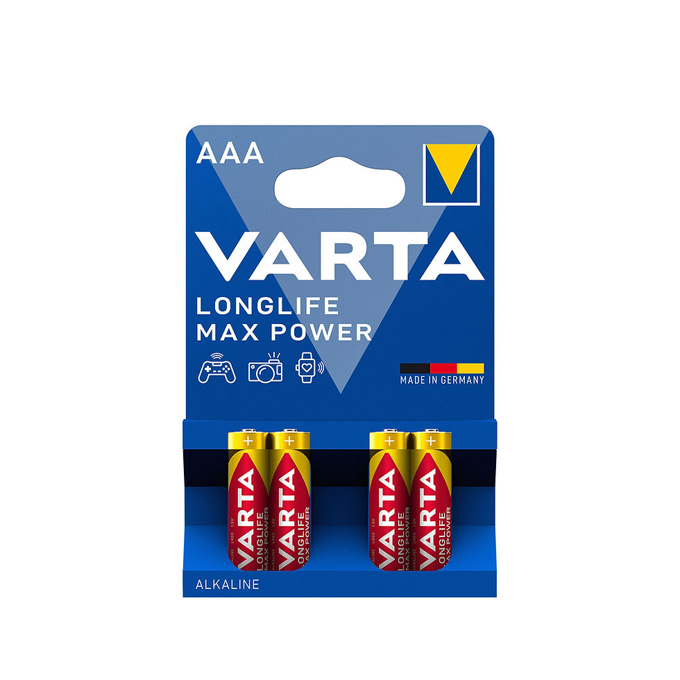 Varta LONGLIFE Max Power AAA 1.5V 4er Pack