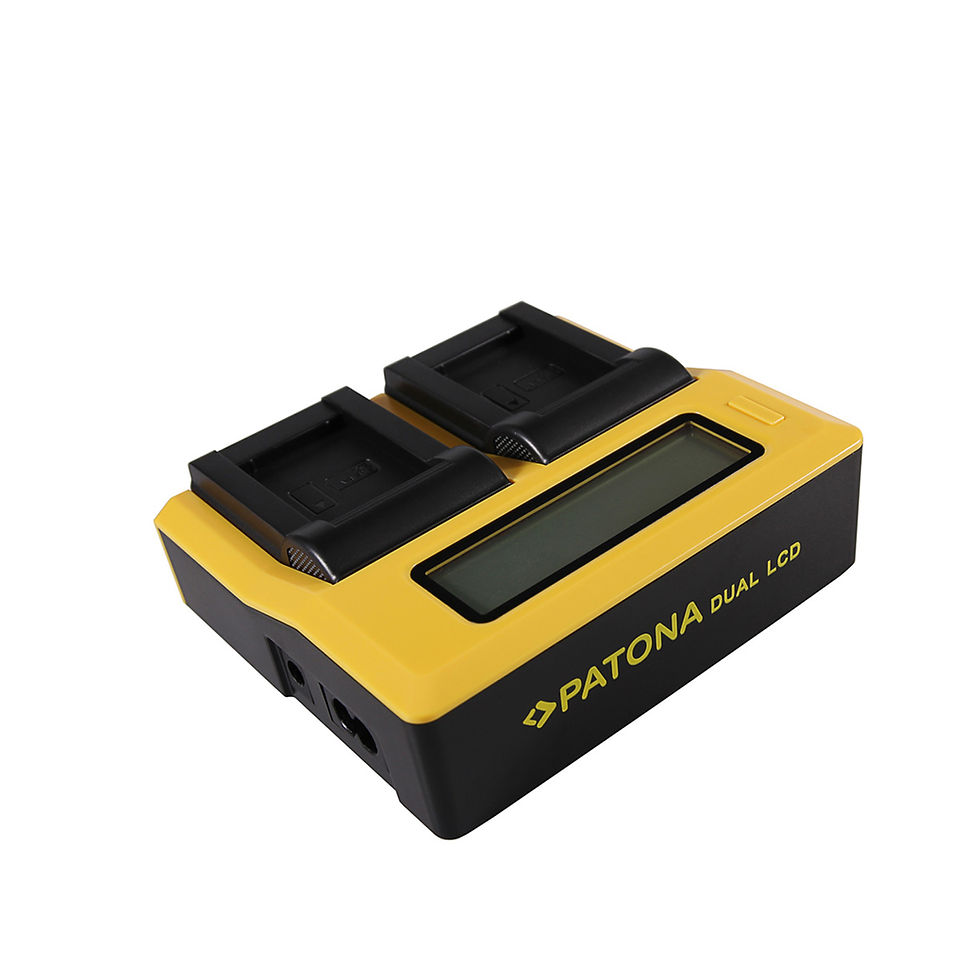 Miniaturbild: Patona Dual LCD Charger Sony NP-BX1