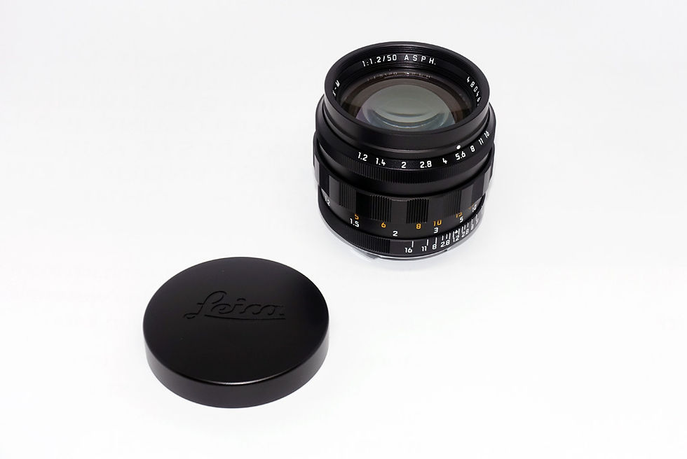 Miniature : Leica M Noctilux 50mm 1.2 Asph. Schwarz