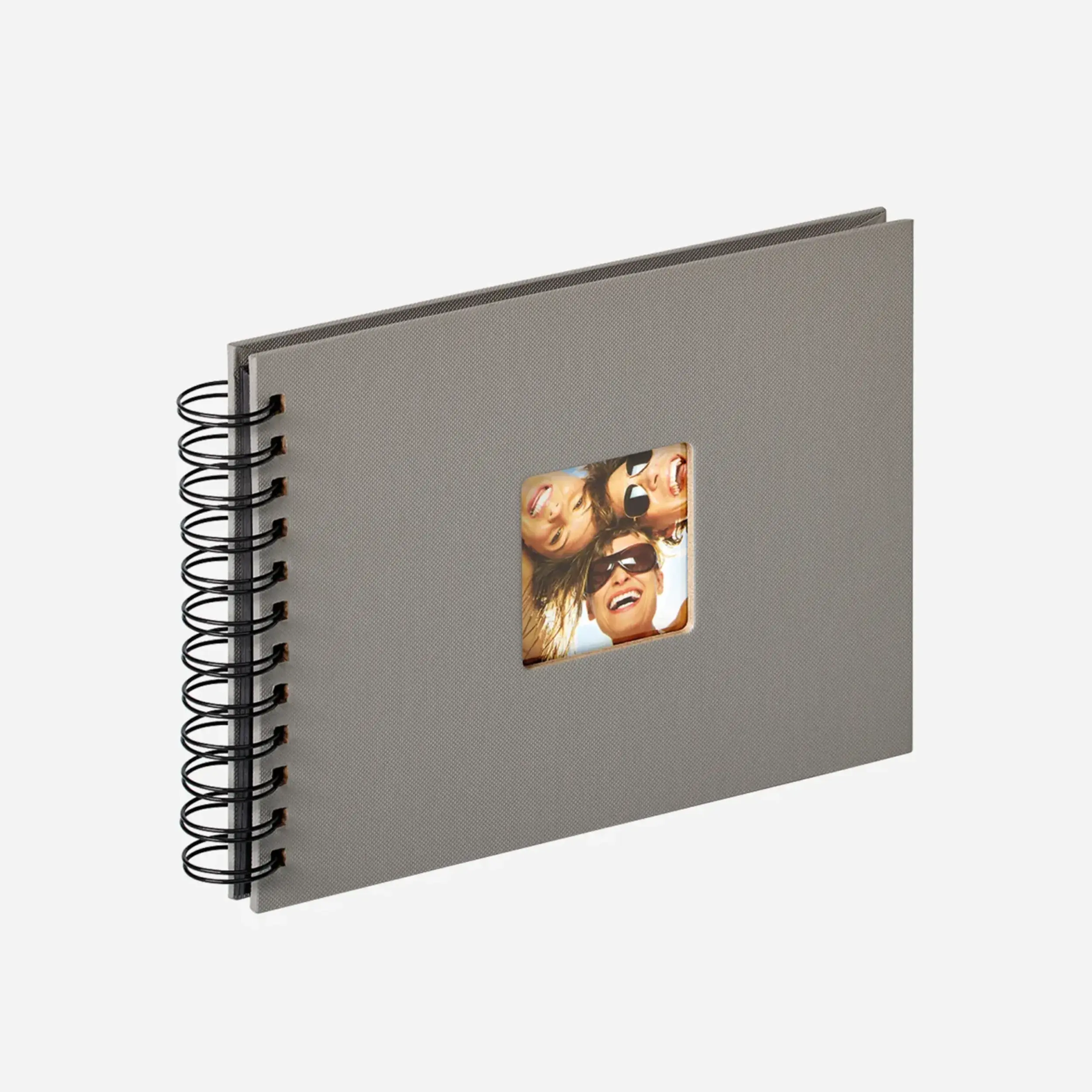 Walther Design Fun Fotospiralalbum 23x 17cm Grau