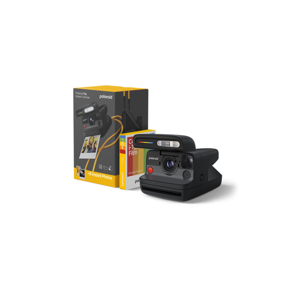 Polaroid Flip Black + Color Film Bundle 8 photos