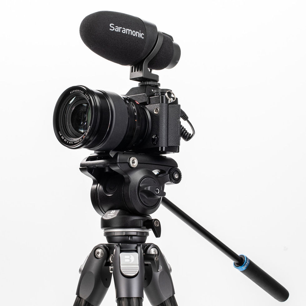 Miniaturbild: Benro TTOR34CLVS4pro Tortoise Carbon Videostativ Kit