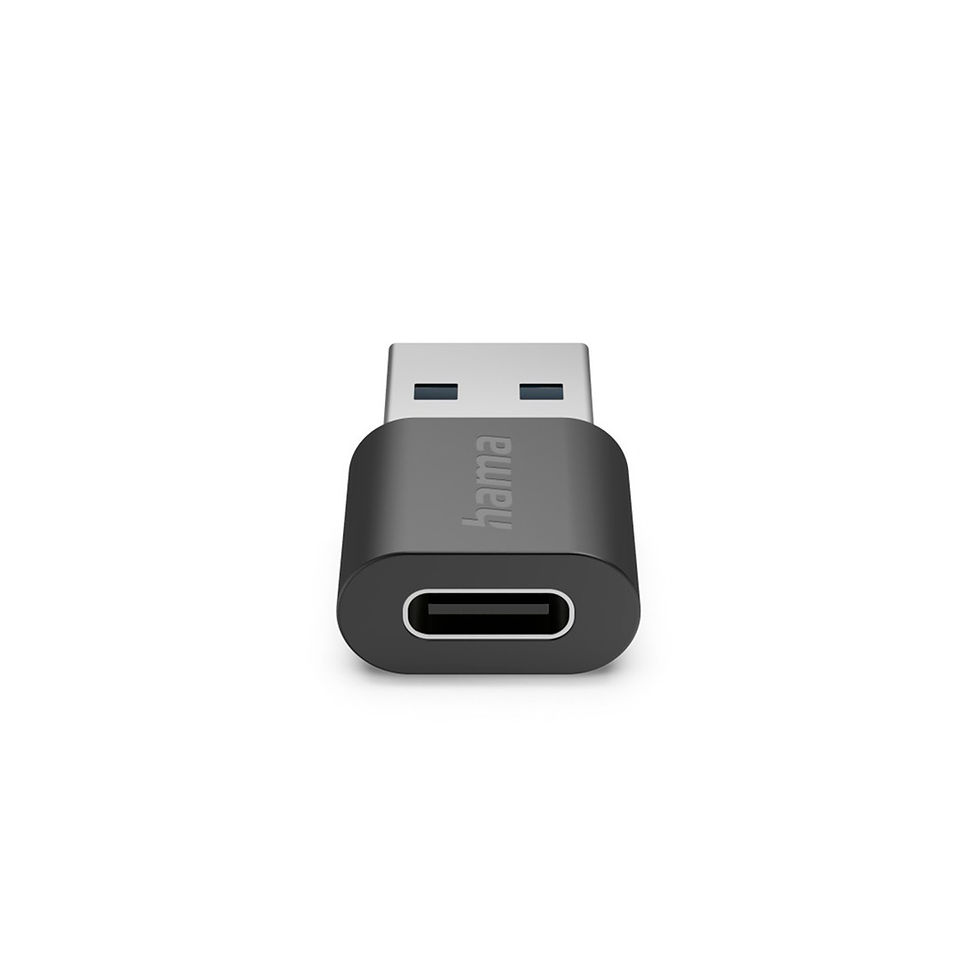 Miniaturbild: Hama USB-Adapter USB-A-Stecker - USB-C-Buchse USB 3.2