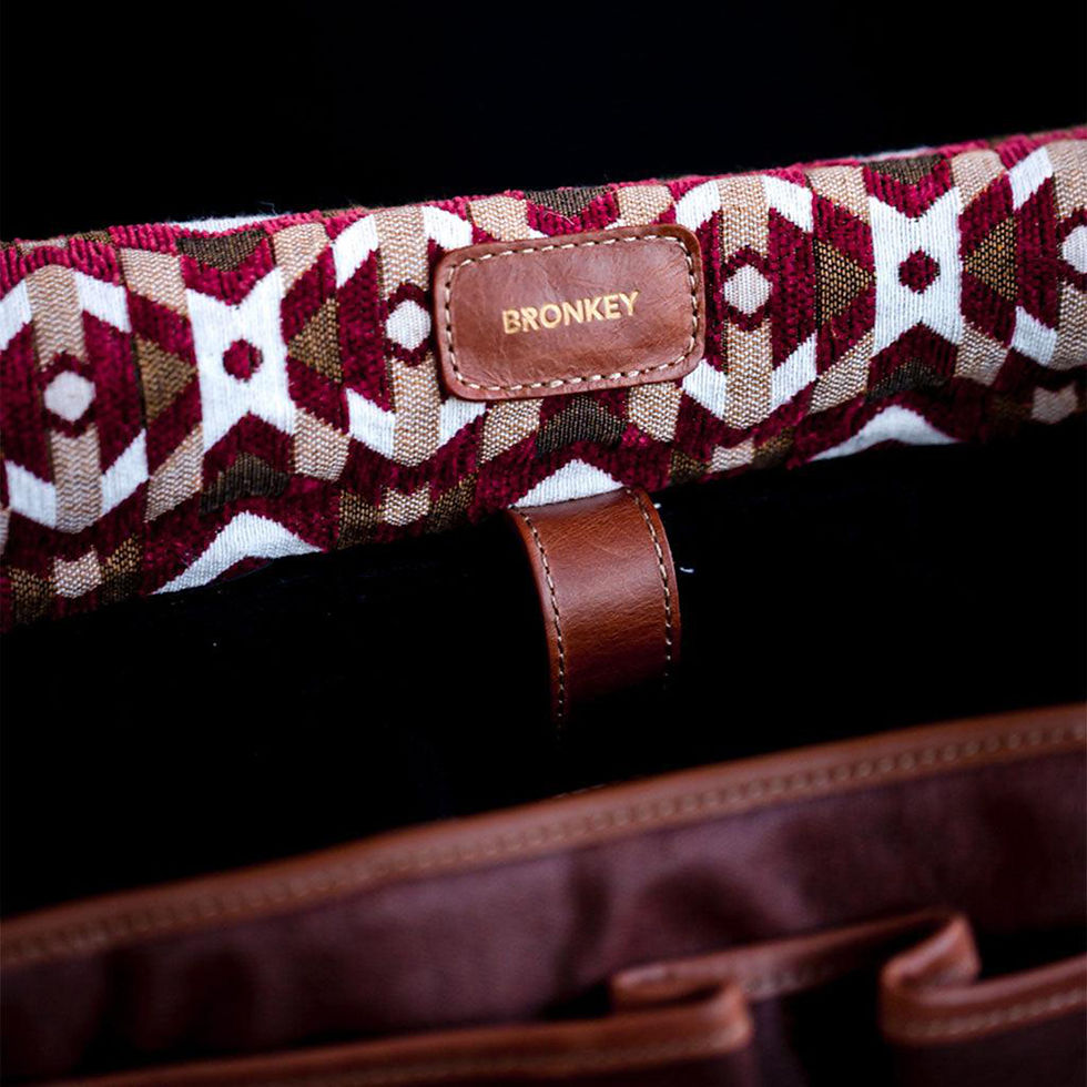 Bronkey Roma Coffee Waxed Canvas Camera  Limited Edition