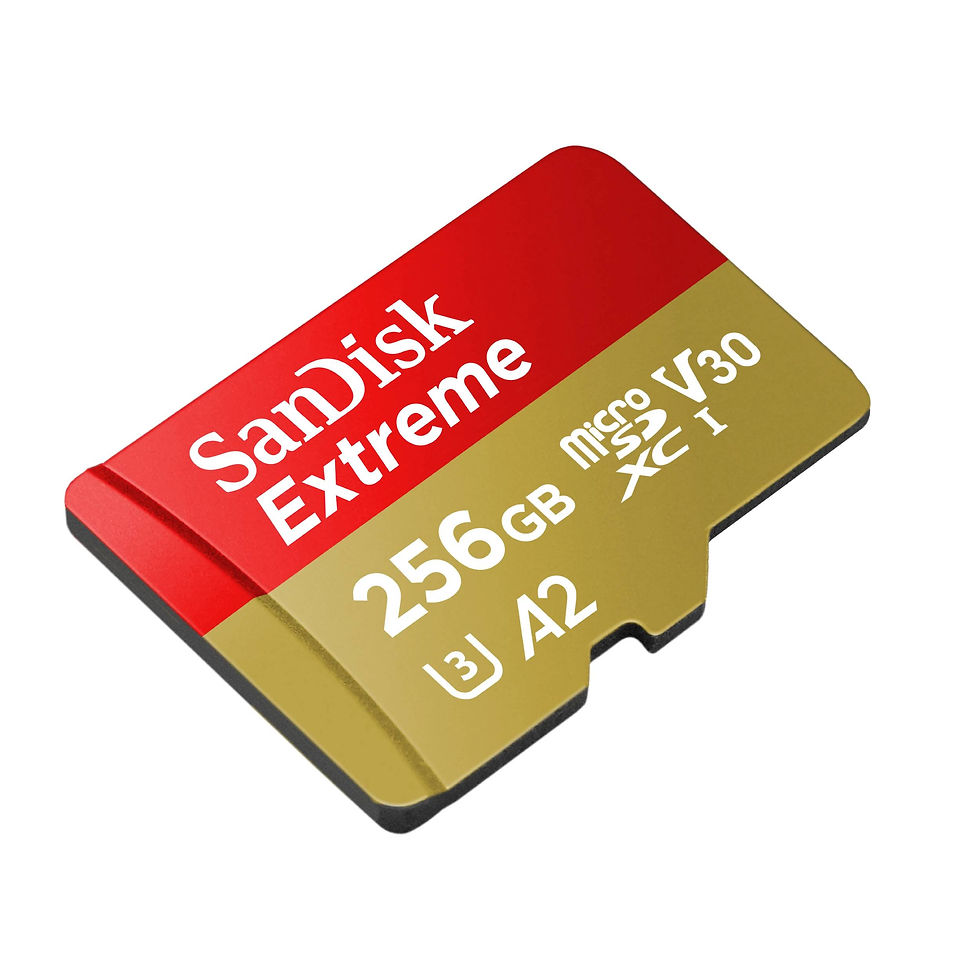 Sandisk Extreme 190MB/s microSDXC 256GB